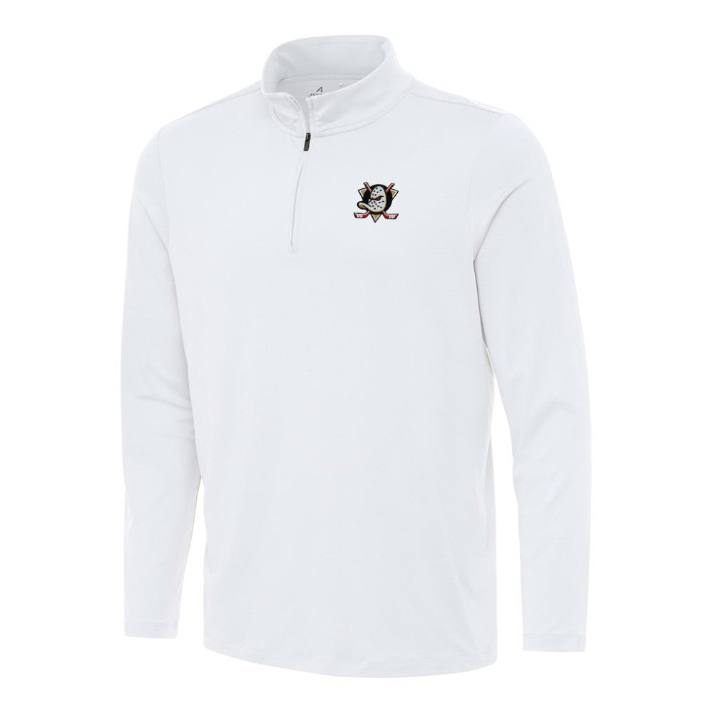 Anaheim Ducks Antigua Reprocess Quarter-Zip Top