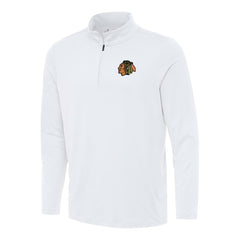 Chicago Blackhawks Antigua Reprocess Quarter-Zip Top