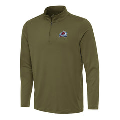 Colorado Avalanche Antigua Reprocess Quarter-Zip Top