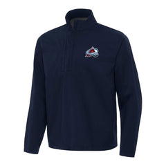 Colorado Avalanche Antigua Brisk Quarter-Zip Windbreaker