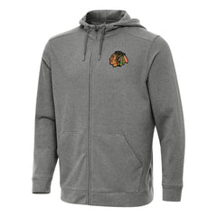 Chicago Blackhawks Antigua Effortless Full-Zip Hoodie Jacket