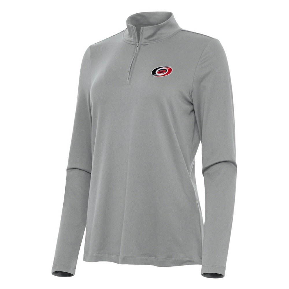 Carolina Hurricanes Antigua Women's Reprocess Quarter-Zip Top