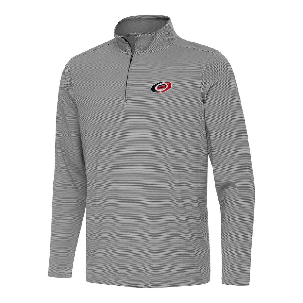 Carolina Hurricanes Antigua Twine Quarter-Zip Top