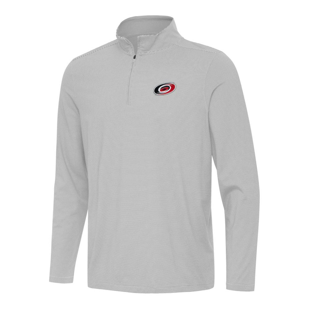 Carolina Hurricanes Antigua Twine Quarter-Zip Top
