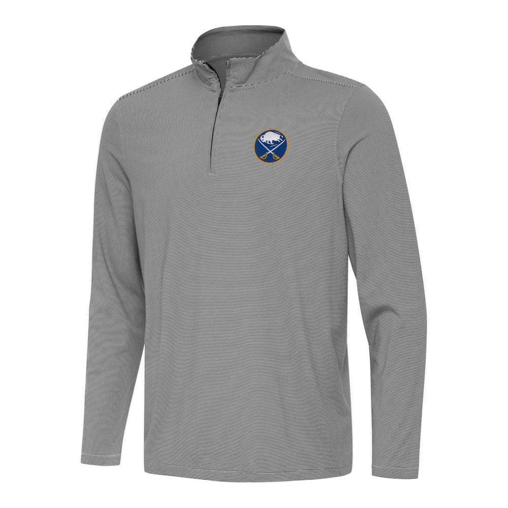Buffalo Sabres Antigua Twine Quarter-Zip Top