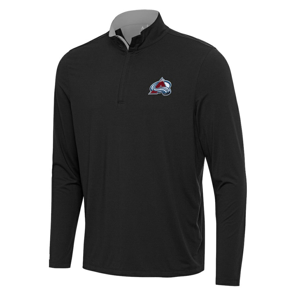 Colorado Avalanche Antigua Content Quarter-Zip Pullover Top