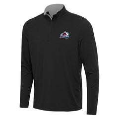 Colorado Avalanche Antigua Content Quarter-Zip Pullover Top