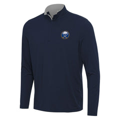 Buffalo Sabres Antigua Content Quarter-Zip Pullover Top