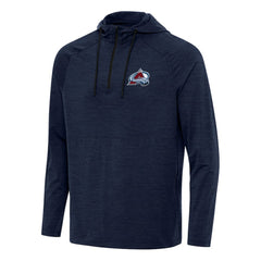 Colorado Avalanche Antigua Spikes Quarter-Zip Hoodie