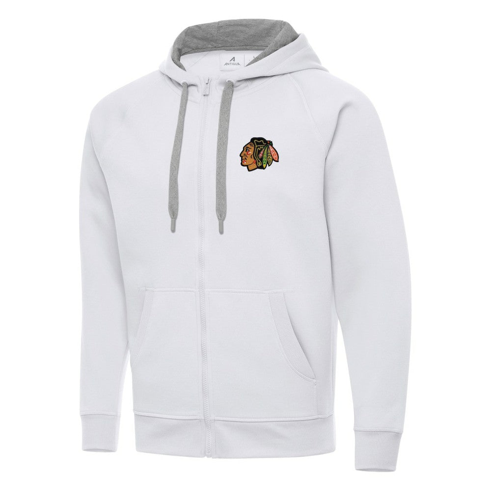 Chicago Blackhawks Antigua Big & Tall Victory Full-Zip Hoodie