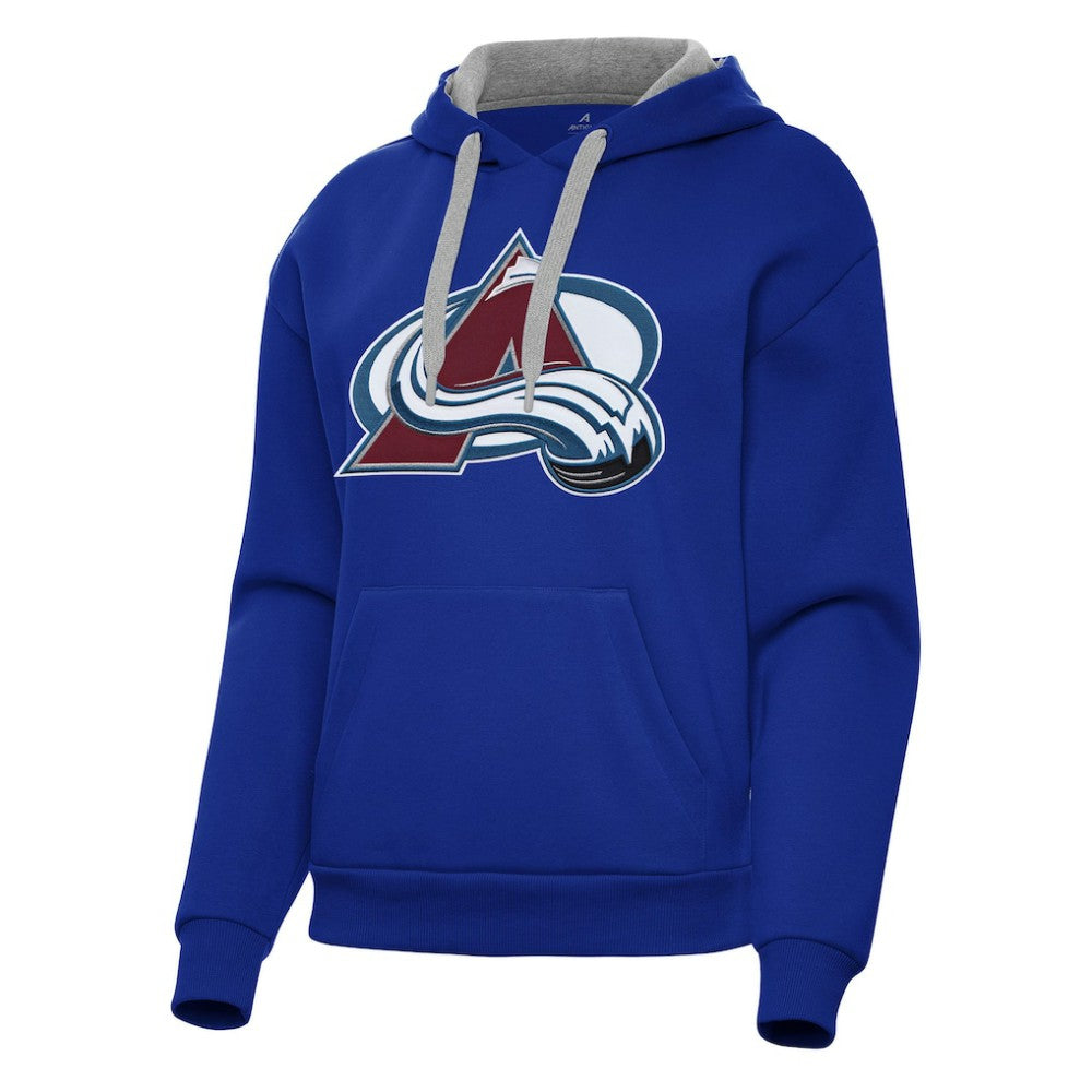 Colorado Avalanche Antigua Women's Victory Pullover Hoodie