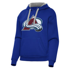 Colorado Avalanche Antigua Women's Victory Pullover Hoodie