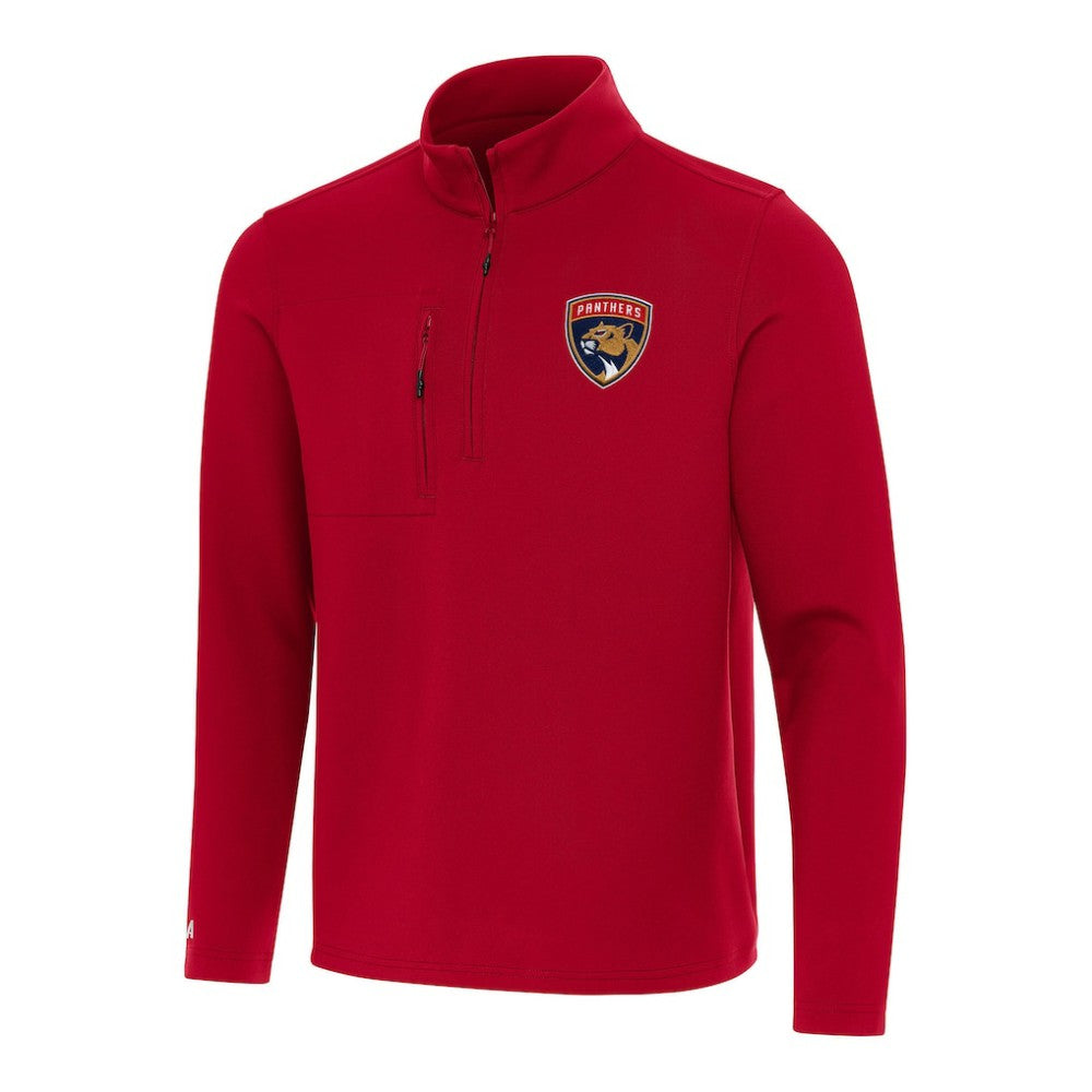 Florida Panthers Antigua Insider Quarter-Zip Top