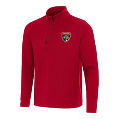 Florida Panthers Antigua Insider Quarter-Zip Top