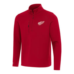 Detroit Red Wings Antigua Insider Quarter-Zip Top
