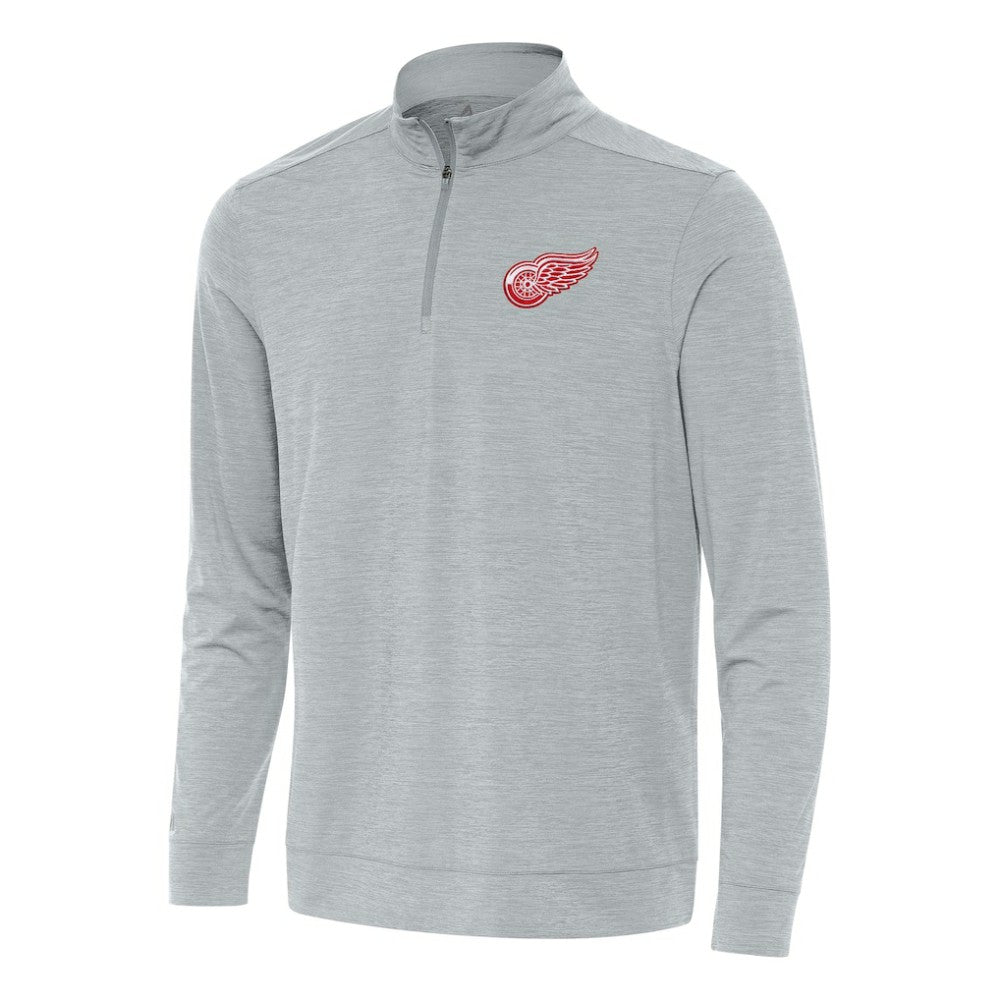 Detroit Red Wings Antigua Bright Quarter-Zip Top
