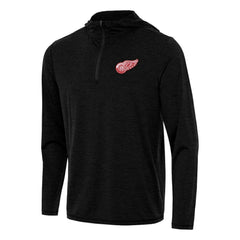 Detroit Red Wings Antigua Tidy Quarter-Zip Hoodie