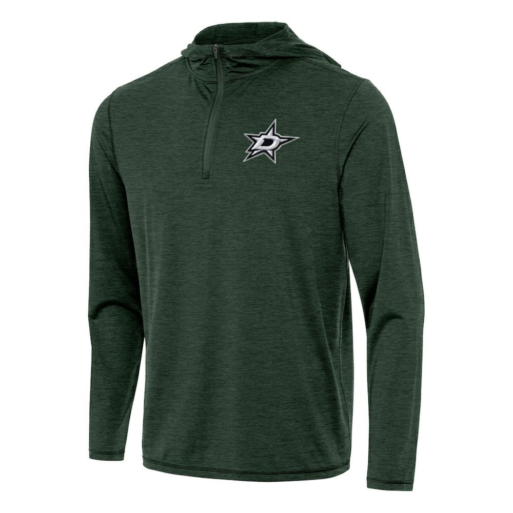 Dallas Stars Antigua Tidy Quarter-Zip Hoodie
