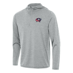 Columbus Blue Jackets Antigua Tidy Quarter-Zip Hoodie