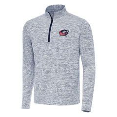 Columbus Blue Jackets Antigua Cause Quarter-Zip Top