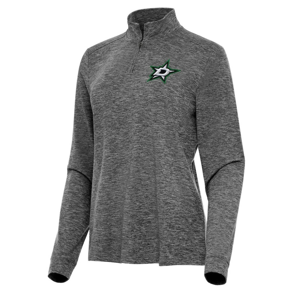 Dallas Stars Antigua Women's Mentor Quarter-Zip Mock Long Sleeve Top
