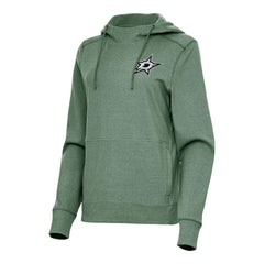 Dallas Stars Antigua Women's Justice Pullover Hoodie