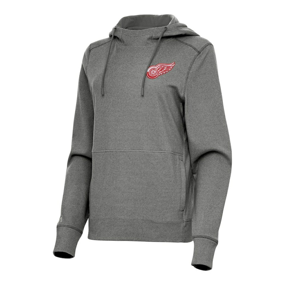 Detroit Red Wings Antigua Women's Justice Pullover Hoodie