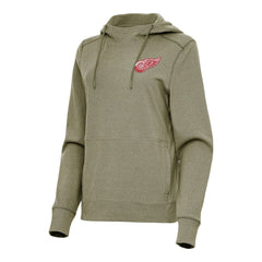 Detroit Red Wings Antigua Women's Justice Pullover Hoodie
