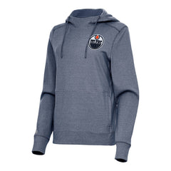 Edmonton Oilers Antigua Women's Justice Pullover Hoodie
