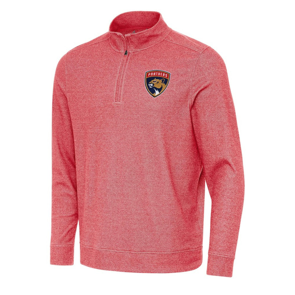 Florida Panthers Antigua Subtle Quarter-Zip Sweatshirt