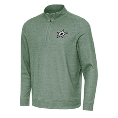 Dallas Stars Antigua Subtle Quarter-Zip Sweatshirt