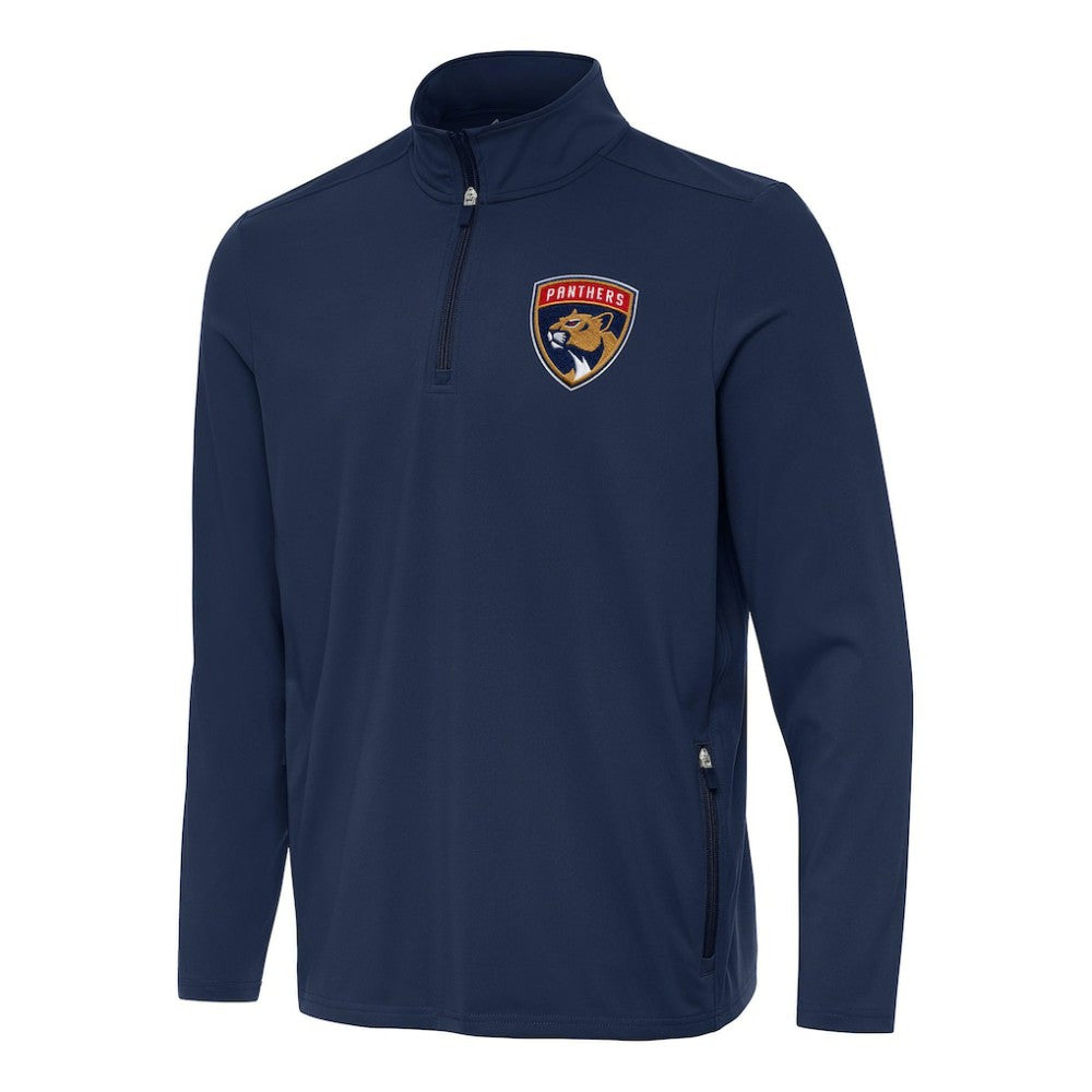 Florida Panthers Antigua Perilous Quarter-Zip Sweatshirt