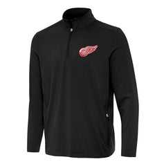 Detroit Red Wings Antigua Perilous Quarter-Zip Sweatshirt