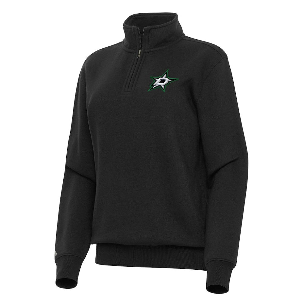 Dallas Stars Antigua Women's Victory Quarter-Zip Sweatshirt