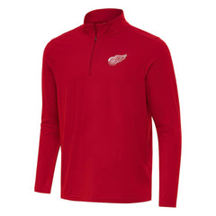 Detroit Red Wings Antigua Intent Quarter-Zip Top