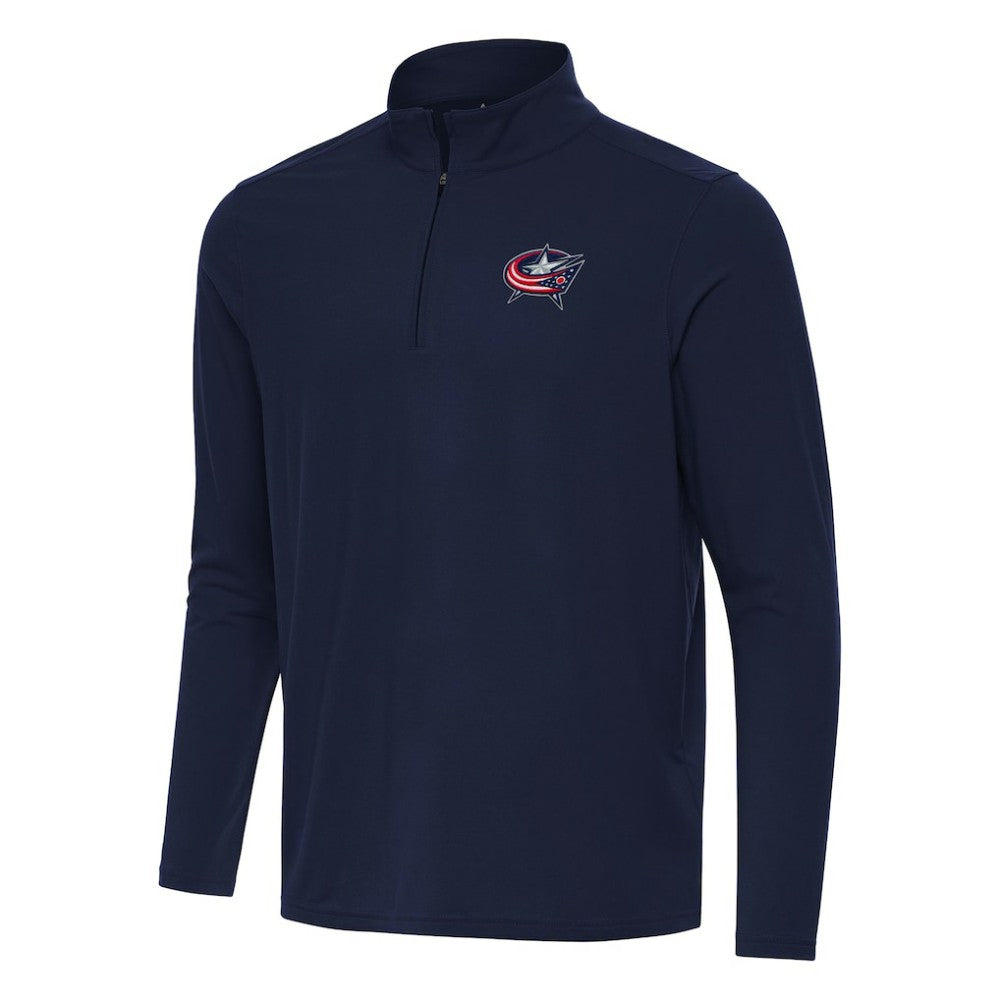 Columbus Blue Jackets Antigua Intent Quarter-Zip Top