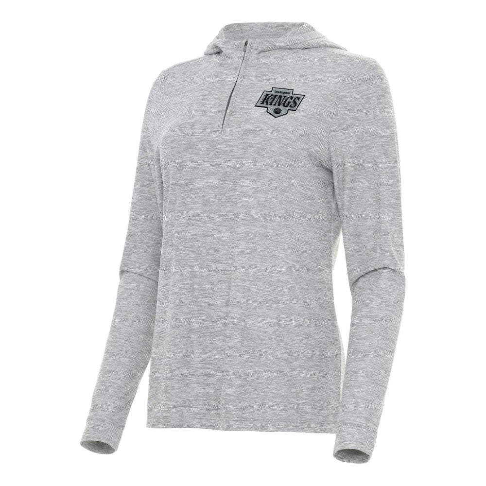 Los Angeles Kings Antigua Women's Daybreak Quarter-Zip Hoodie