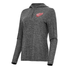 Detroit Red Wings Antigua Women's Daybreak Quarter-Zip Hoodie