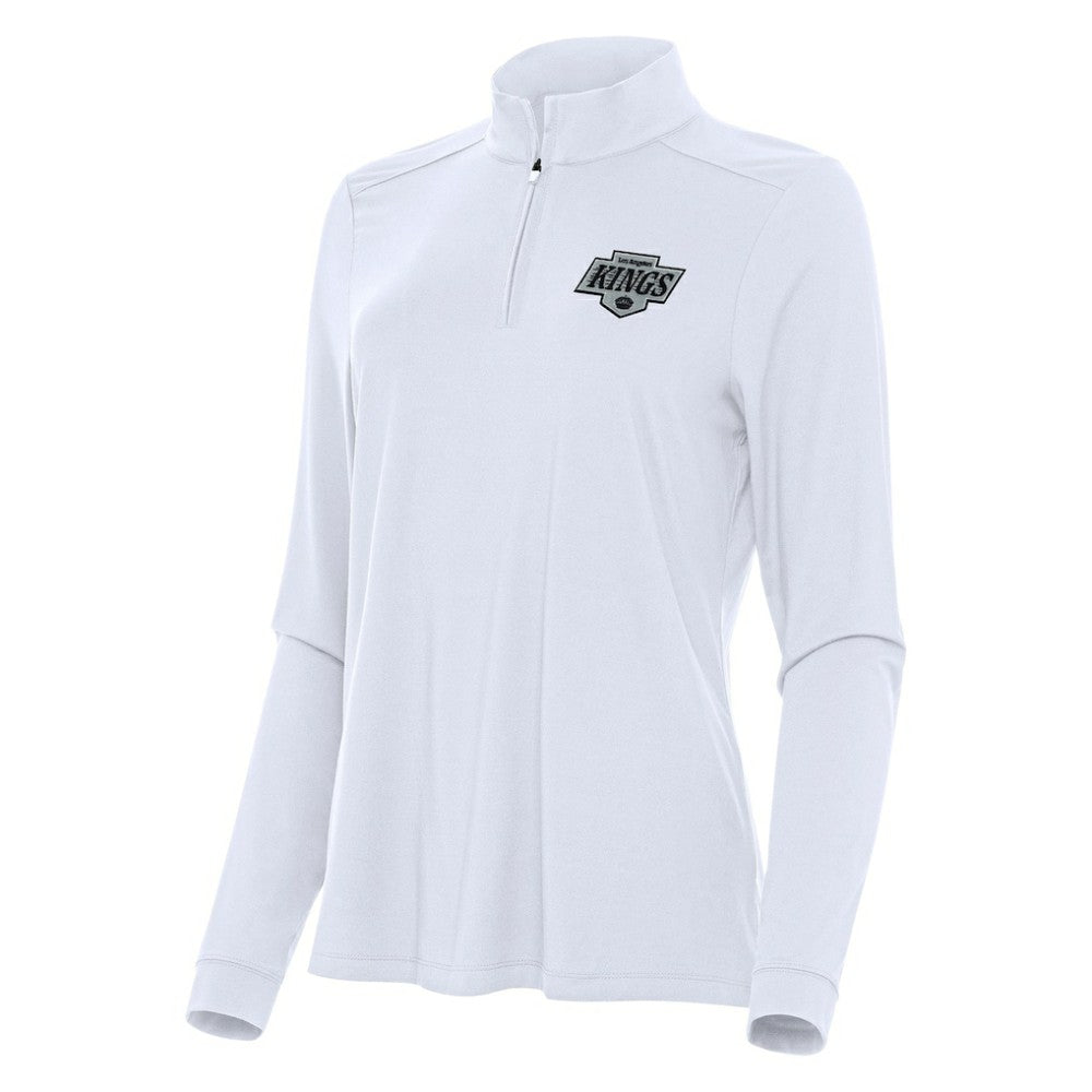 Los Angeles Kings Antigua Women's Intent Quarter-Zip Top