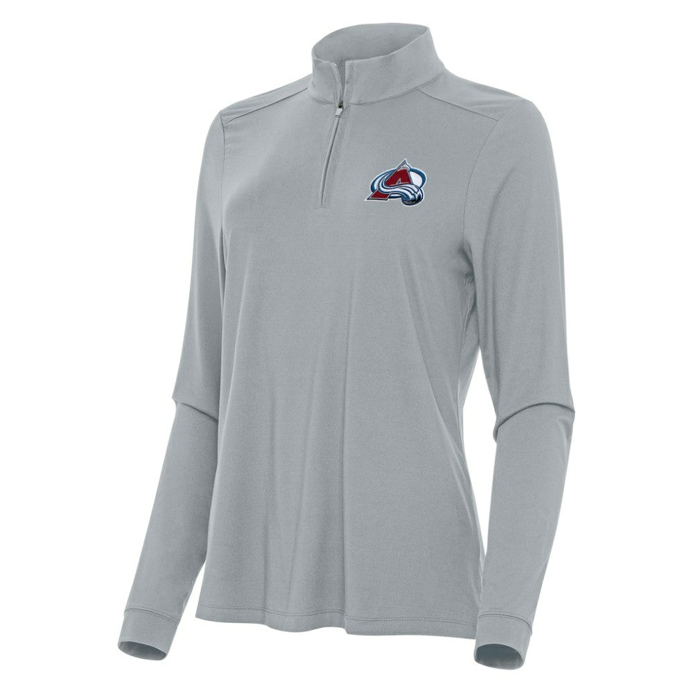 Colorado Avalanche Antigua Women's Intent Quarter-Zip Top