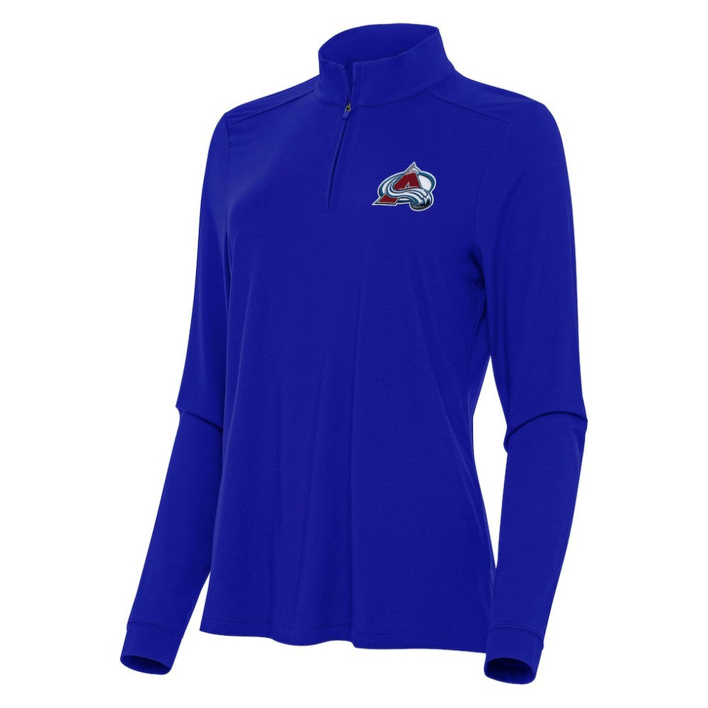 Colorado Avalanche Antigua Women's Intent Quarter-Zip Top