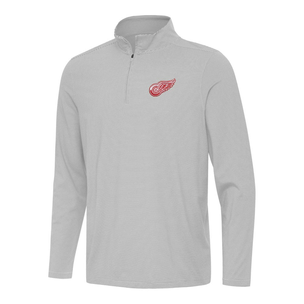 Detroit Red Wings Antigua Twine Quarter-Zip Top