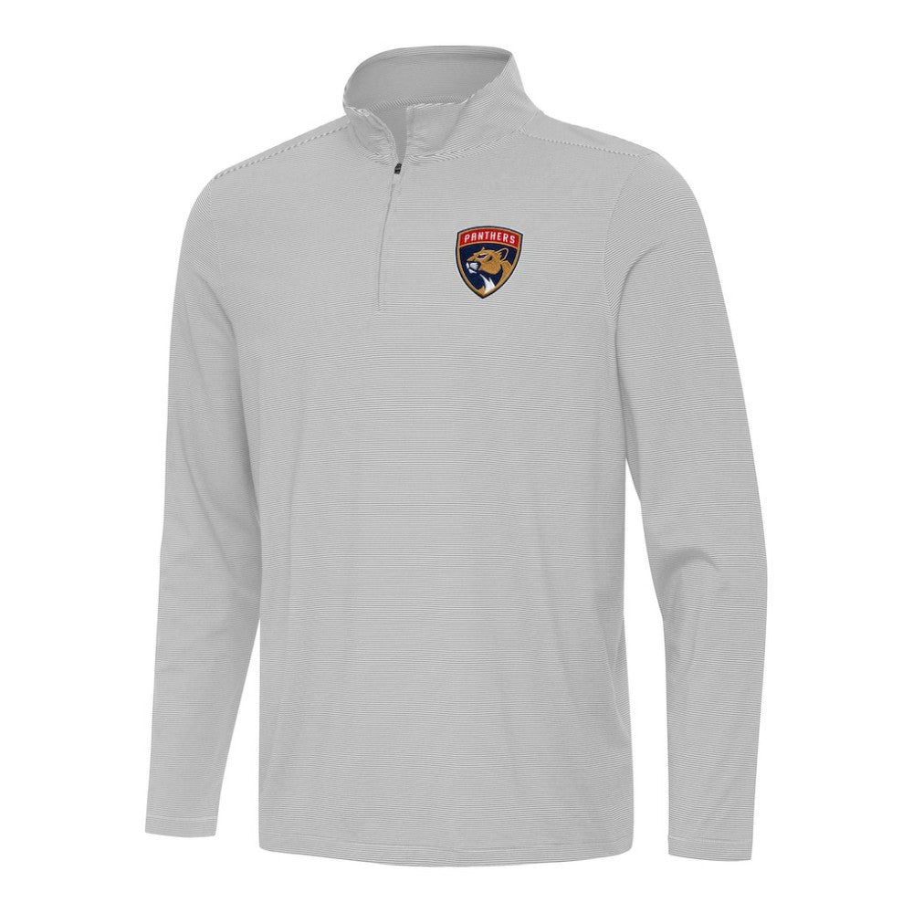 Florida Panthers Antigua Twine Quarter-Zip Top