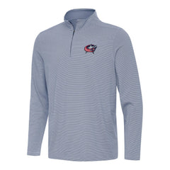 Columbus Blue Jackets Antigua Twine Quarter-Zip Top