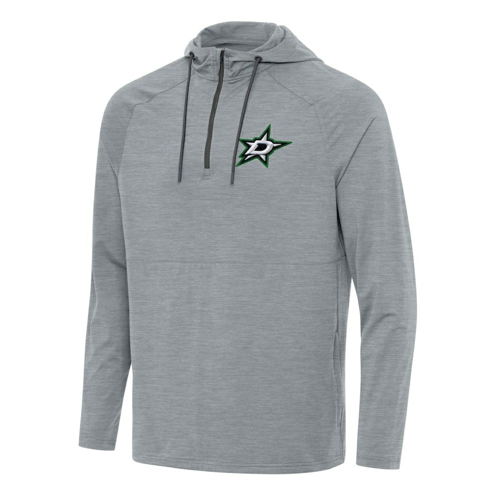 Dallas Stars Antigua Spikes Quarter-Zip Hoodie
