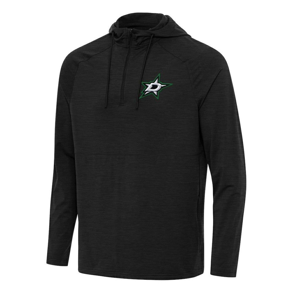 Dallas Stars Antigua Spikes Quarter-Zip Hoodie