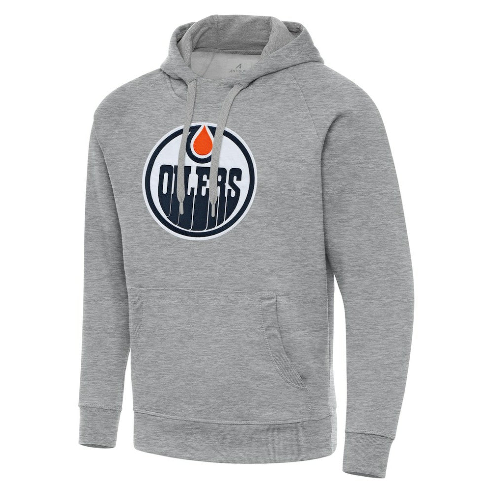 Edmonton Oilers Antigua Big & Tall Victory Pullover Hoodie