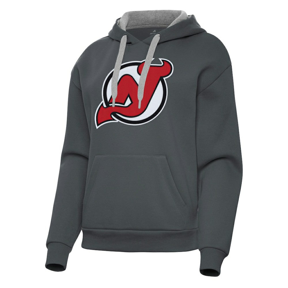 New Jersey Devils Antigua Women's Victory Pullover Hoodie