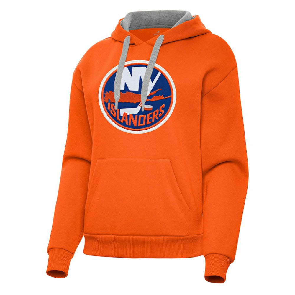 New York Islanders Antigua Women's Victory Pullover Hoodie