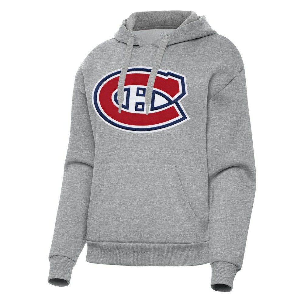 Montreal Canadiens Antigua Women's Victory Pullover Hoodie